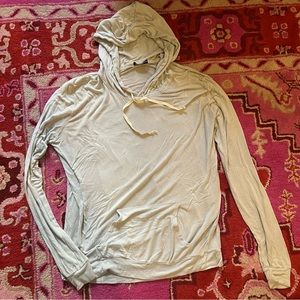 Brandy Melville Light Blue Soft Knit Hoodie